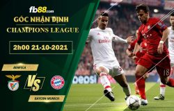 Fb88 soi kèo trận đấu Benfica vs Bayern Munich