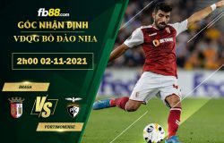 Fb88 soi kèo trận đấu Braga vs Portimonense