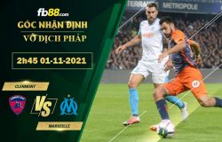 Fb88 soi kèo trận đấu Clermont vs Marseille