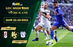 Fb88 soi kèo trận đấu Fulham vs Cardiff City