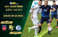 Fb88 soi kèo trận đấu Heidenheim vs Schalke