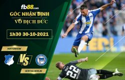 Fb88 soi kèo trận đấu Hoffenheim vs Hertha Berlin