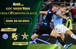 Fb88 soi kèo trận đấu Inter Milan vs Sheriff Tiraspol