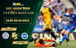 Fb88 soi kèo trận đấu Leicester vs Brighton