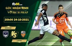 Fb88 soi kèo trận đấu Lorient vs Bordeaux