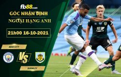 Fb88 soi kèo trận đấu Man City vs Burnley