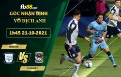 Fb88 soi kèo trận đấu Preston vs Coventry