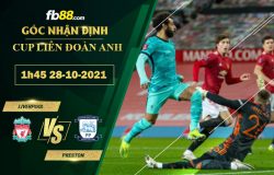 Fb88 soi kèo trận đấu Preston vs Liverpool