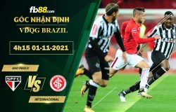 Fb88 soi kèo trận đấu Sao Paulo vs Internacional