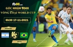 Fb88 soi kèo trận đấu Argentina vs Brazil