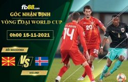 Fb88 soi kèo trận đấu Bắc Macedonia vs Iceland