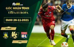 Fb88 soi kèo trận đấu Brondby vs Lyon