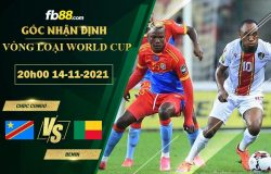 Fb88 soi kèo trận đấu CHDC Congo vs Benin