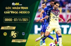 fb88-soi kèo Club America vs Monterrey