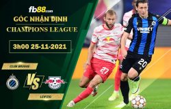 Fb88 soi kèo trận đấu Club Brugge vs Leipzig