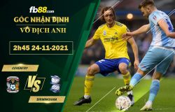 Fb88 soi kèo trận đấu Coventry vs Birmingham