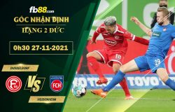 Fb88 soi kèo trận đấu Dusseldorf vs Heidenheim