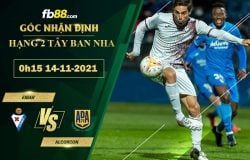 Fb88 soi kèo trận đấu Eibar vs Alcorcon