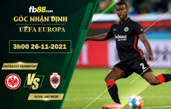 Fb88 soi kèo trận đấu Eintracht Frankfurt vs Royal Antwerp