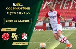 Fb88 soi kèo trận đấu Emmen vs Almere City