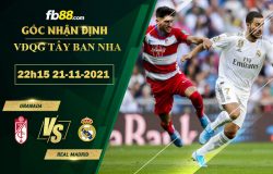 Fb88 soi kèo trận đấu Granada vs Real Madrid