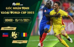 fb88-soi kèo Liechtenstein vs Romania