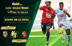 Fb88 soi kèo trận đấu Lorient vs Rennes