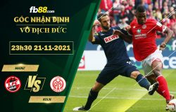 Fb88 soi kèo trận đấu Mainz vs Koln