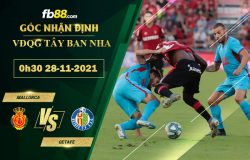 Fb88 soi kèo trận đấu Mallorca vs Getafe