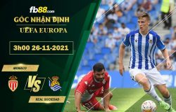 Fb88 soi kèo trận đấu Monaco vs Real Sociedad