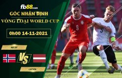 Fb88 soi kèo trận đấu Na Uy vs Latvia