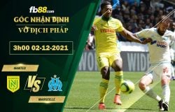 Fb88 soi kèo trận đấu Nantes vs Marseille