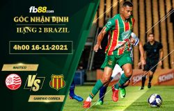 Fb88 soi kèo trận đấu Nautico vs Sampaio Correa