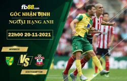 Fb88 soi kèo trận đấu Norwich vs Southampton