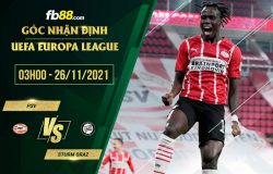 fb88-soi kèo PSV vs Sturm Graz