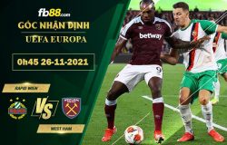 Fb88 soi kèo trận đấu Rapid Wien vs West Ham