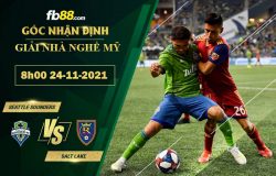 Fb88 soi kèo trận đấu Seattle Sounders vs Salt Lake