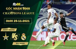 Fb88 soi kèo trận đấu Sheriff Tiraspol vs Real Madrid