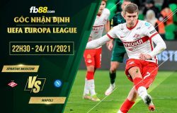 fb88-soi kèo Spartak Moscow vs Napoli