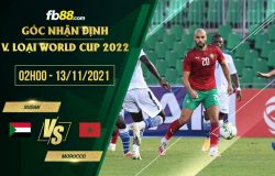 fb88-soi kèo Sudan vs Morocco