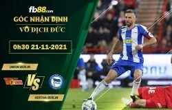 Fb88 soi kèo trận đấu Union Berlin vs Hertha Berlin