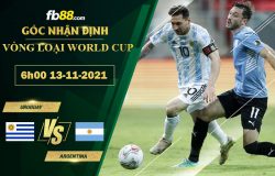 Fb88 soi kèo trận đấu Uruguay vs Argentina