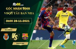 Fb88 soi kèo trận đấu Villarreal vs Barcelona