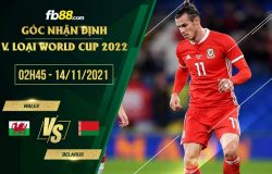 fb88-soi kèo Wales vs Belarus