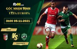 Fb88 soi kèo trận đấu Braga vs Ludogorets