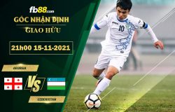 Fb88 soi kèo trận đấu Georgia vs Uzbekistan