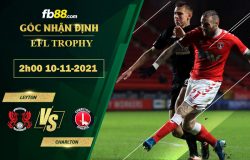 Fb88 soi kèo trận đấu Leyton vs Charlton