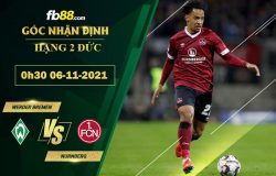 Fb88 soi kèo trận đấu Nurnberg vs Werder Bremen