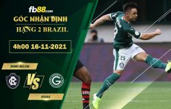 Fb88 soi kèo trận đấu Remo Belem vs Goias