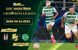 Fb88 soi kèo trận đấu Sporting CP vs Besiktas